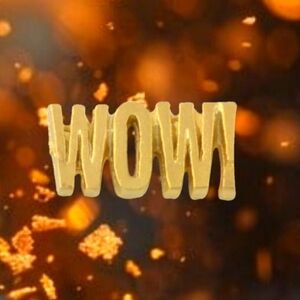 WOW! Gold Lapel Pin